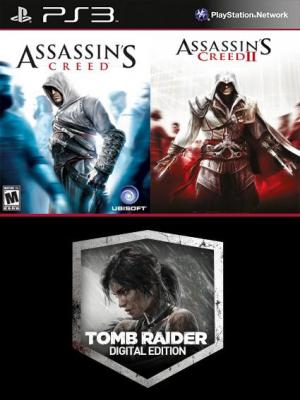 Assassins Creed Mas Assassins Creed 2 Mas Tomb Raider Edicion digital PS3